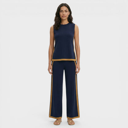 Conjunto Dos Piezas Mujer Color Block