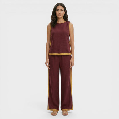 Conjunto Dos Piezas Mujer Color Block