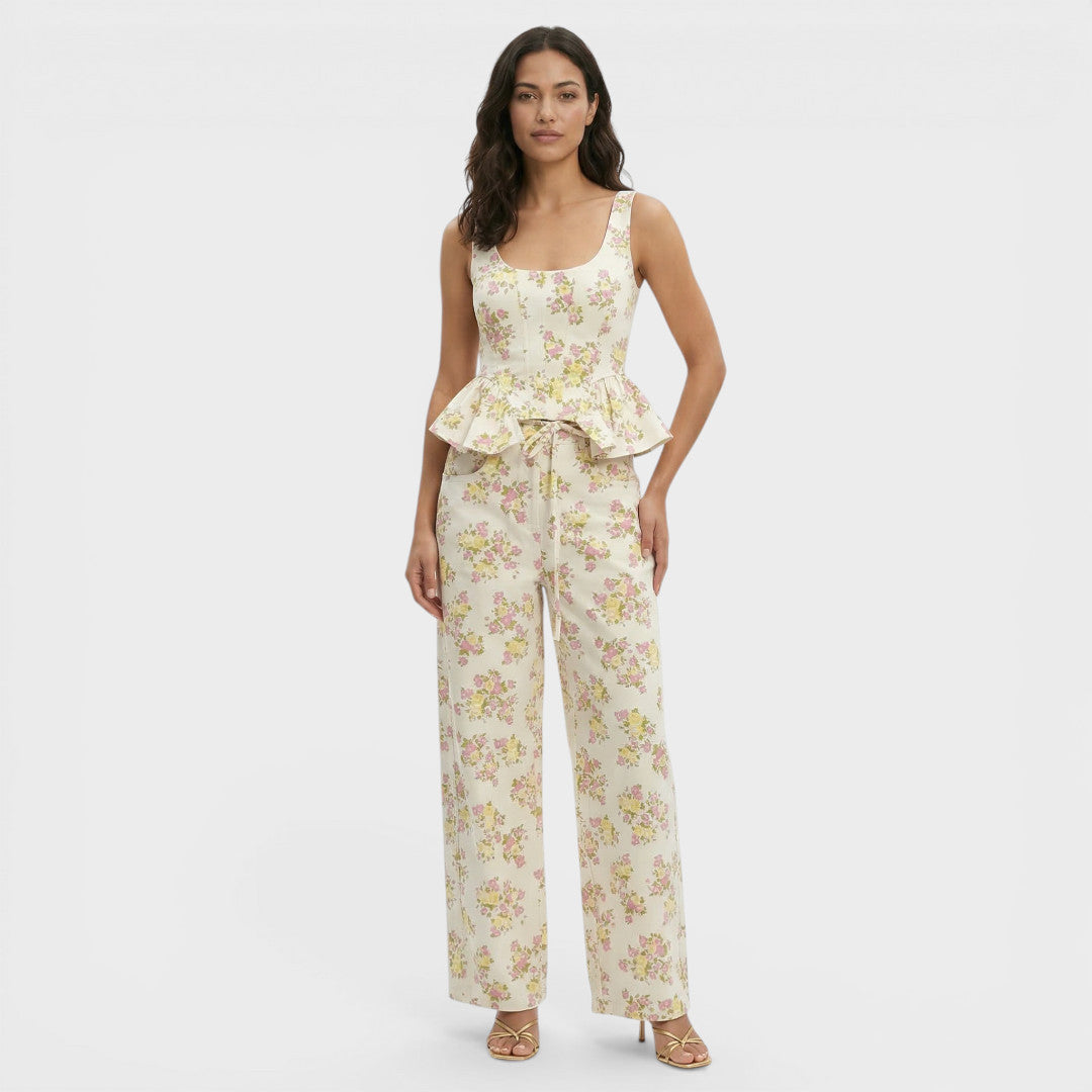 Conjunto Dos Piezas Mujer Estampado