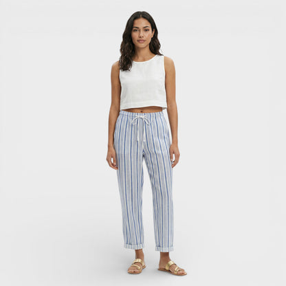 Pantalones Tobilleros Estampado Mujer