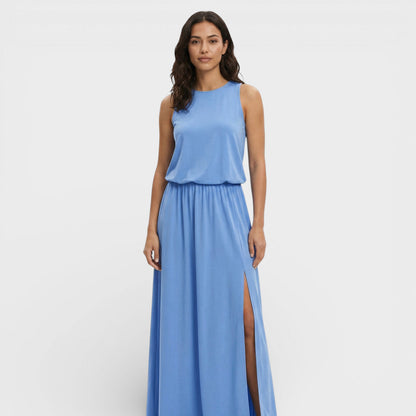 Vestido Largo Mujer Sin Mangas
