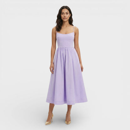 Vestido Midi Mujer Tirantes Aline