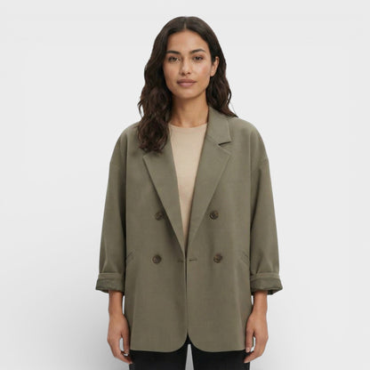 Blazer Oversize Vintage Mujer