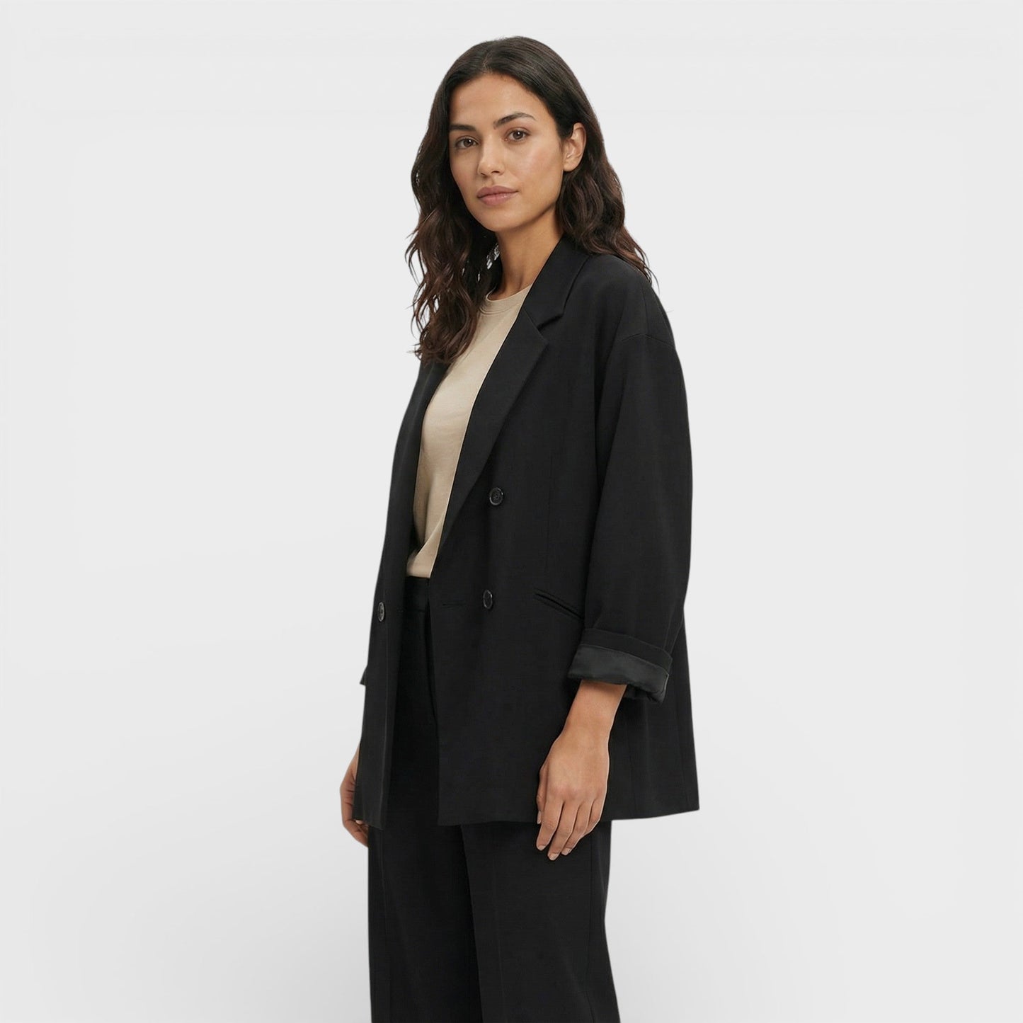 Blazer Oversize Vintage Mujer