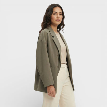 Blazer Oversize Vintage Mujer