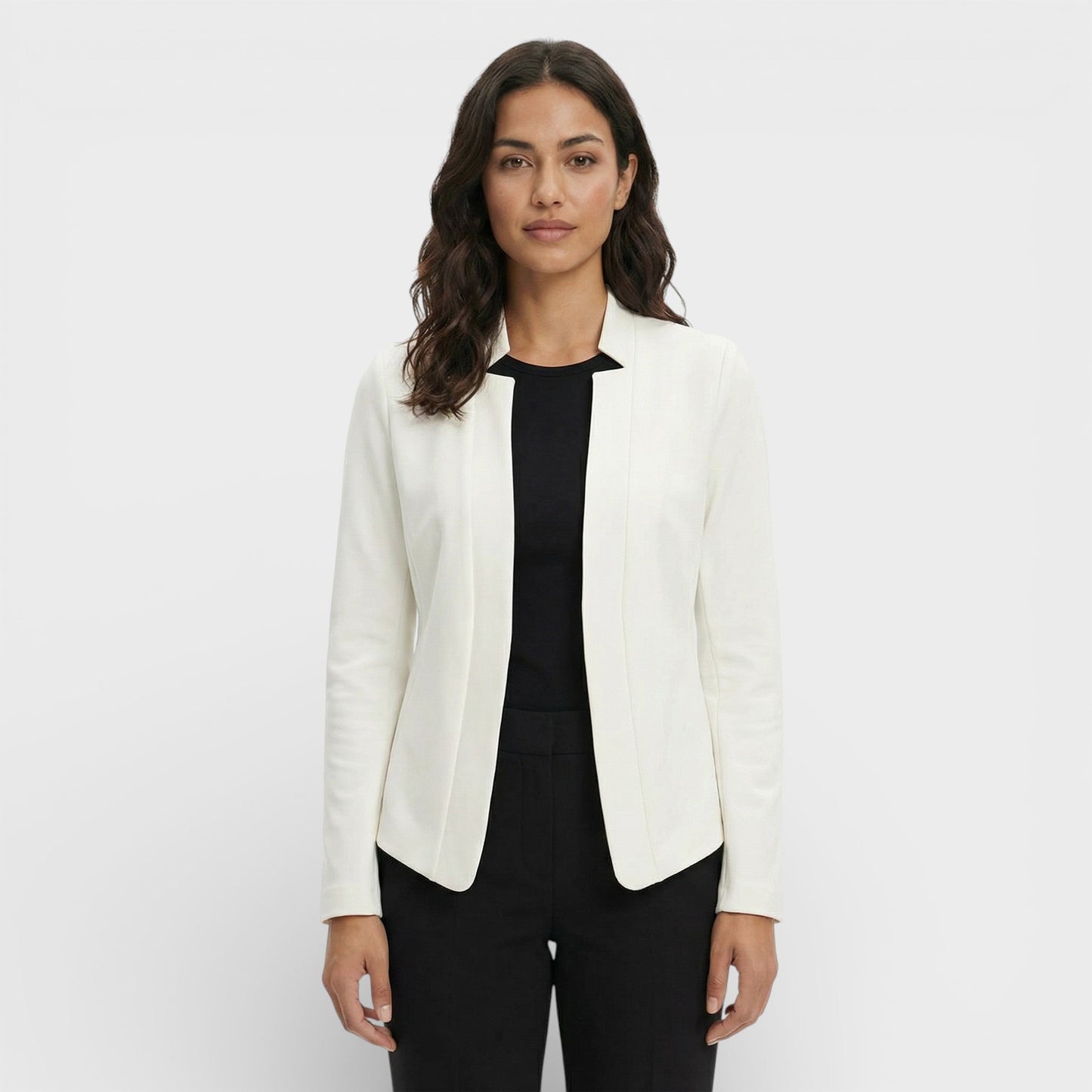 Chaqueta Fina Blanca Mujer