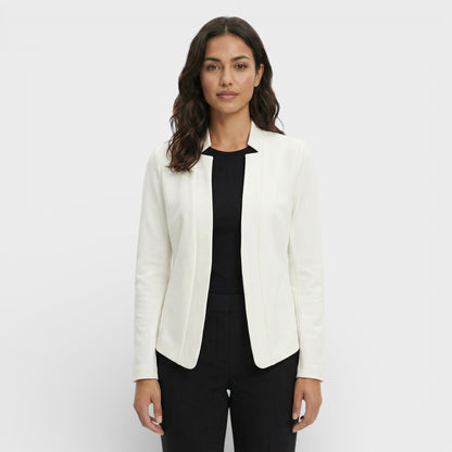 Chaqueta Fina Blanca Mujer
