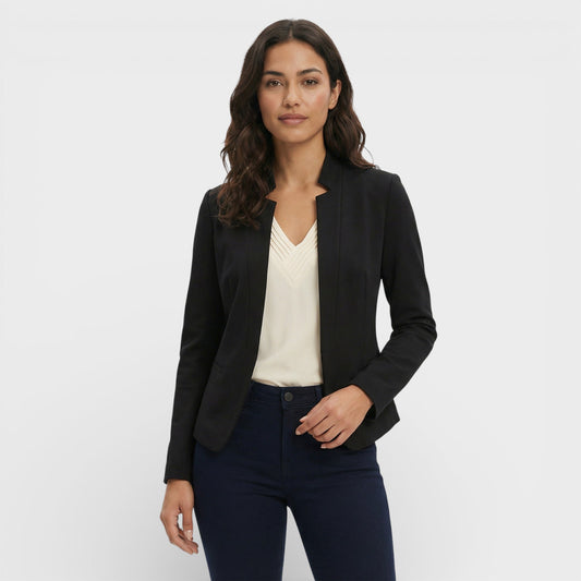 Chaqueta Fina Blanca Mujer