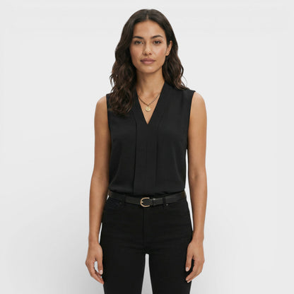 Blusa Sin Mangas Mujer Holgada