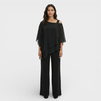 Conjunto Elegante Blusa Y Pantalón