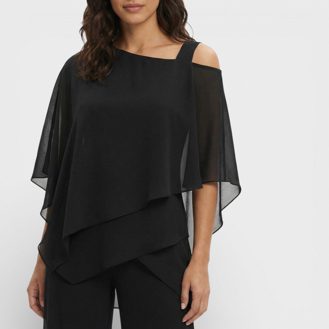 Conjunto Elegante Blusa Y Pantalón