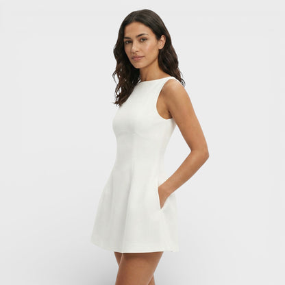 Vestido Mini Línea A Mujer