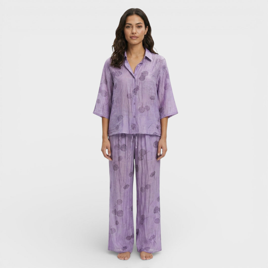 Conjunto Mujer Jacquard Elegante