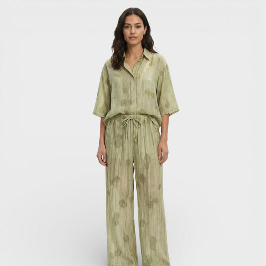 Conjunto Mujer Jacquard Elegante
