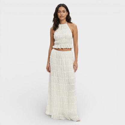 Conjunto Verano Mujer Falda Larga