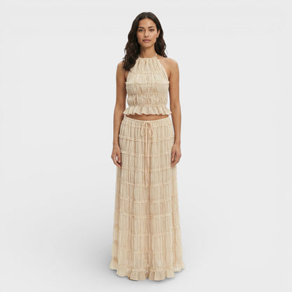 Conjunto Verano Mujer Falda Larga