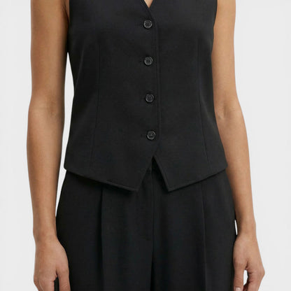 Conjunto Mujer Chaleco Oficina Pantalón