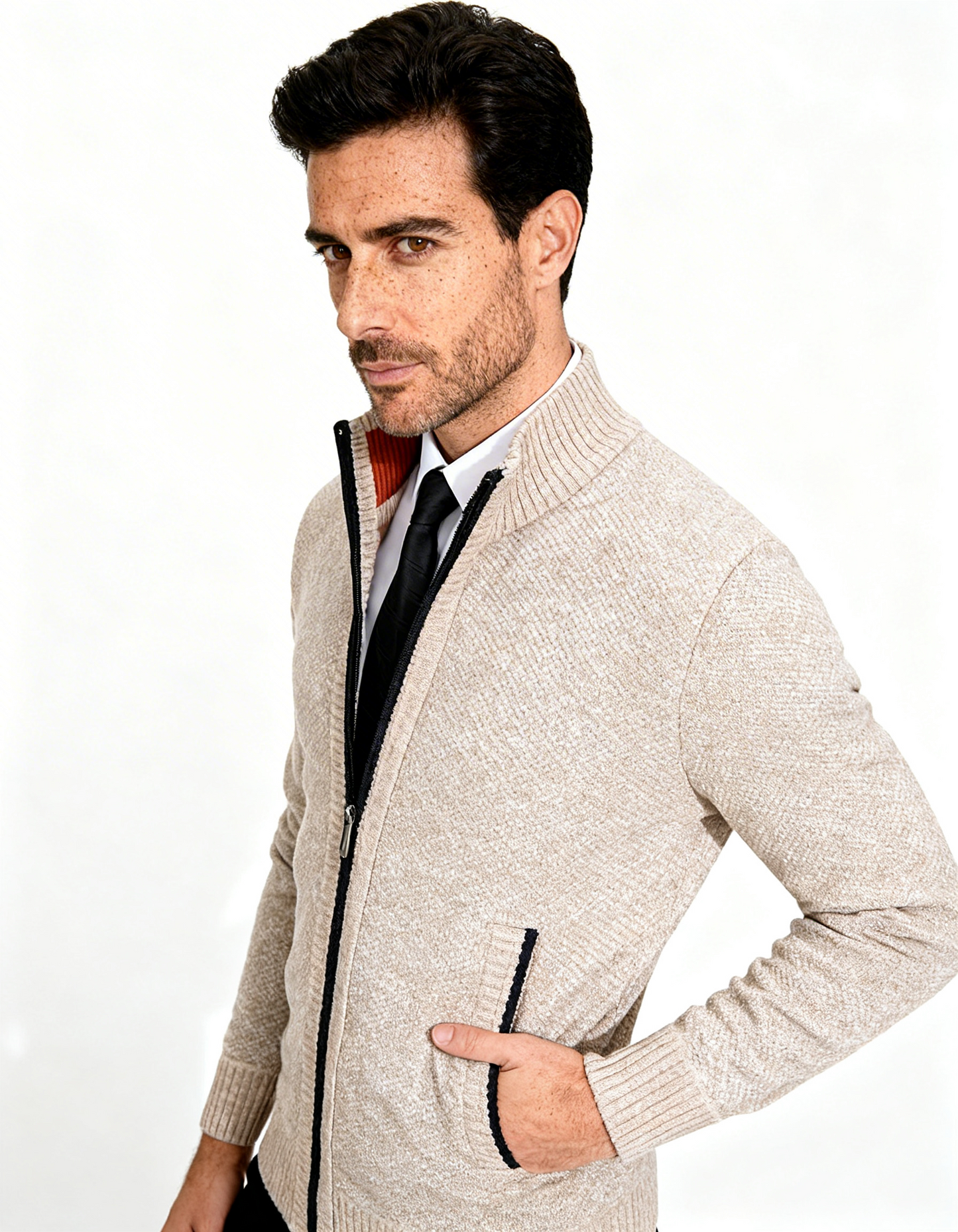 Leandro | Cárdigan Premium Punto