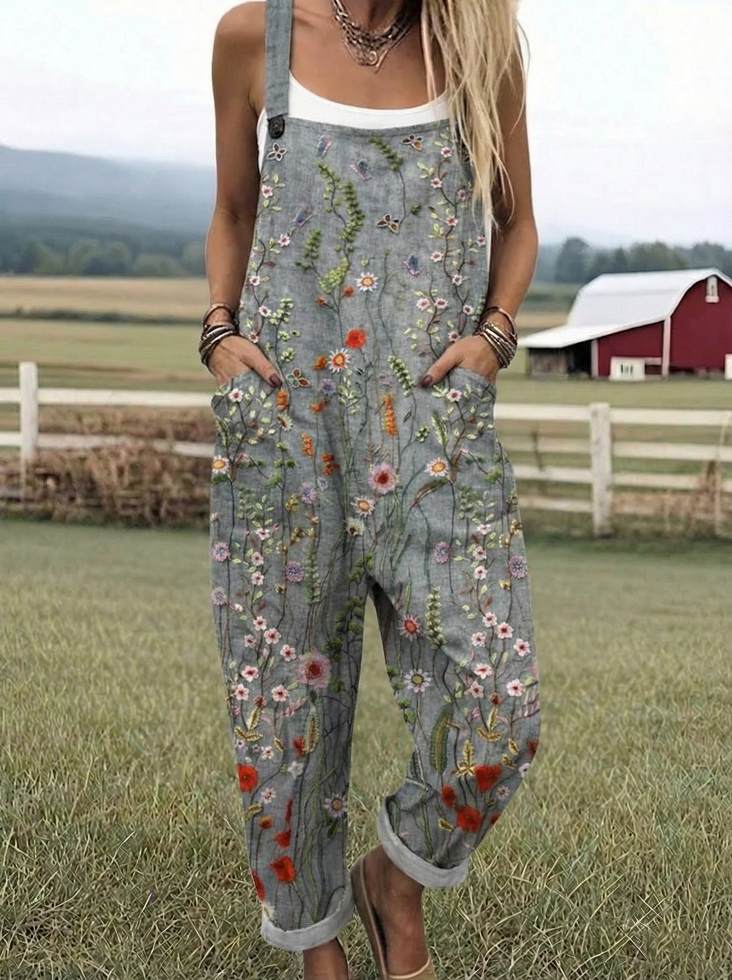 Isabel | Mono Jardín Estampado Comfort