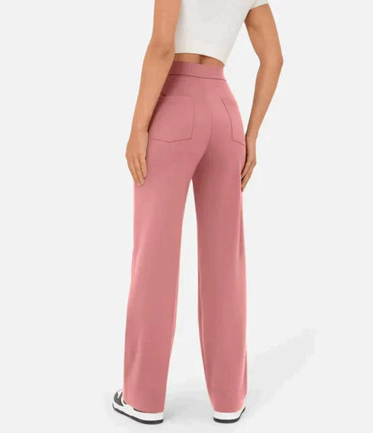 Aria | Pantalones Elásticos de Talle Alto