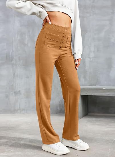Aria | Pantalones Elásticos de Talle Alto