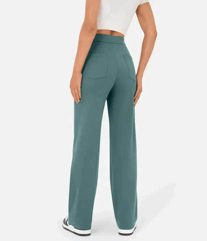 Aria | Pantalones Elásticos de Talle Alto