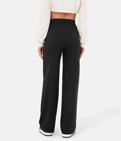 Aria | Pantalones Elásticos de Talle Alto