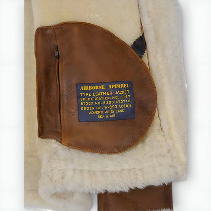 Aron | Chaqueta Bomber con Capucha de Piel