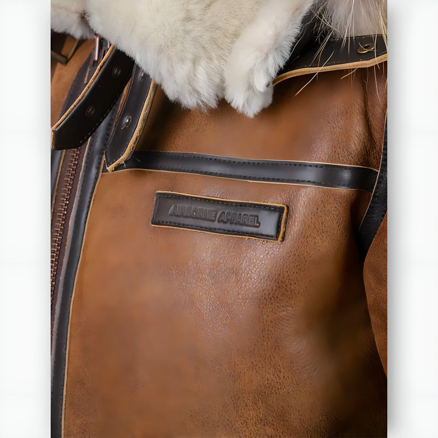 Aron | Chaqueta Bomber con Capucha de Piel