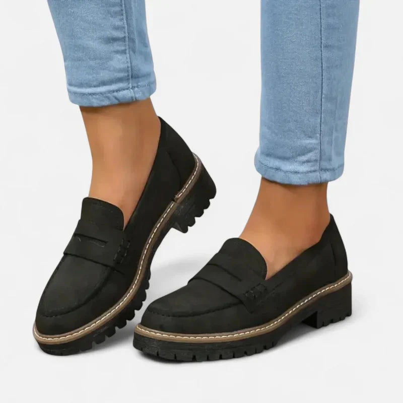 Abril - Elegantes mocasines ortopédicos