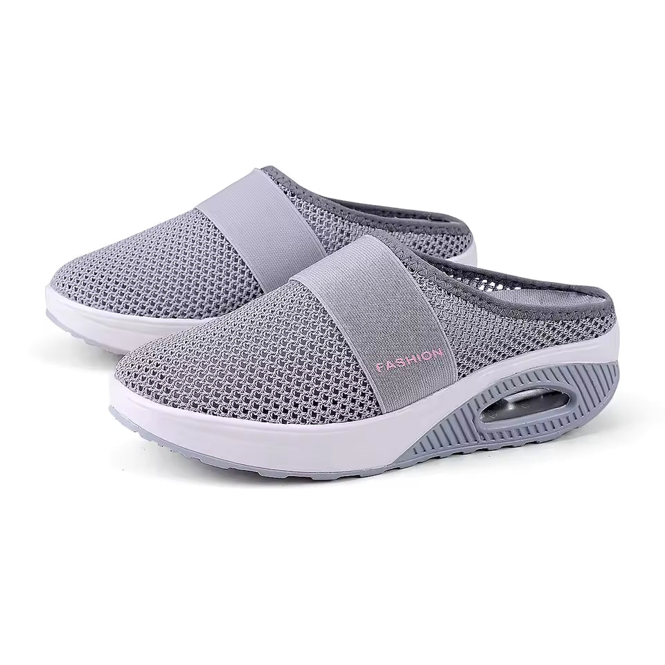 Nerea - Zapatillas ortopédicas de malla transpirable