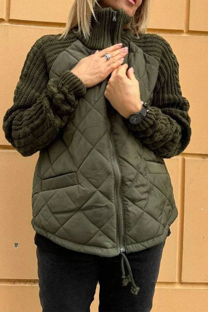 REINA | Chaqueta de Punto Acolchada