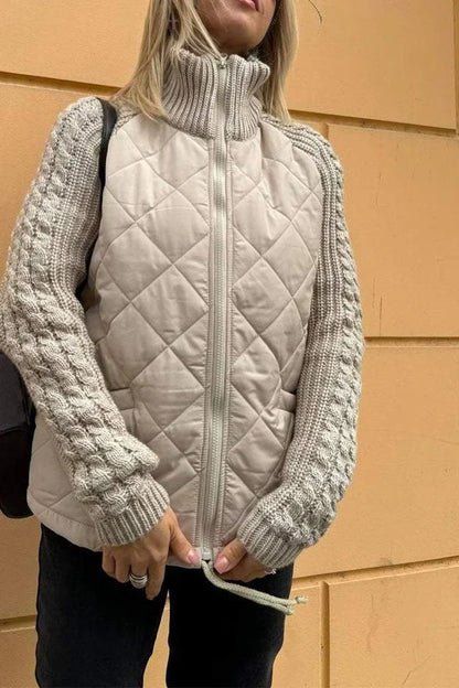 REINA | Chaqueta de Punto Acolchada