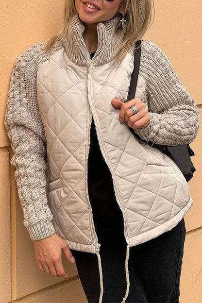 REINA | Chaqueta de Punto Acolchada