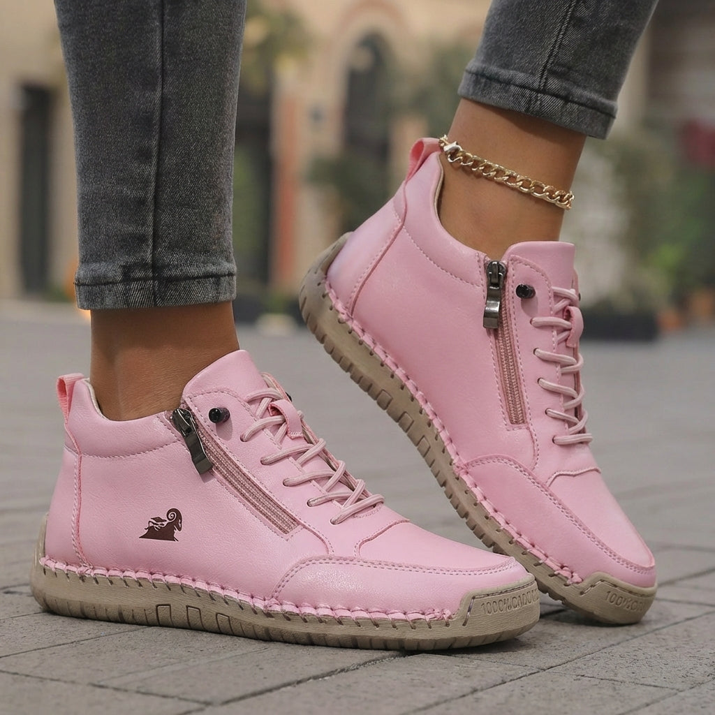 Mila | Zapatillas Ortopédicas con Cremallera