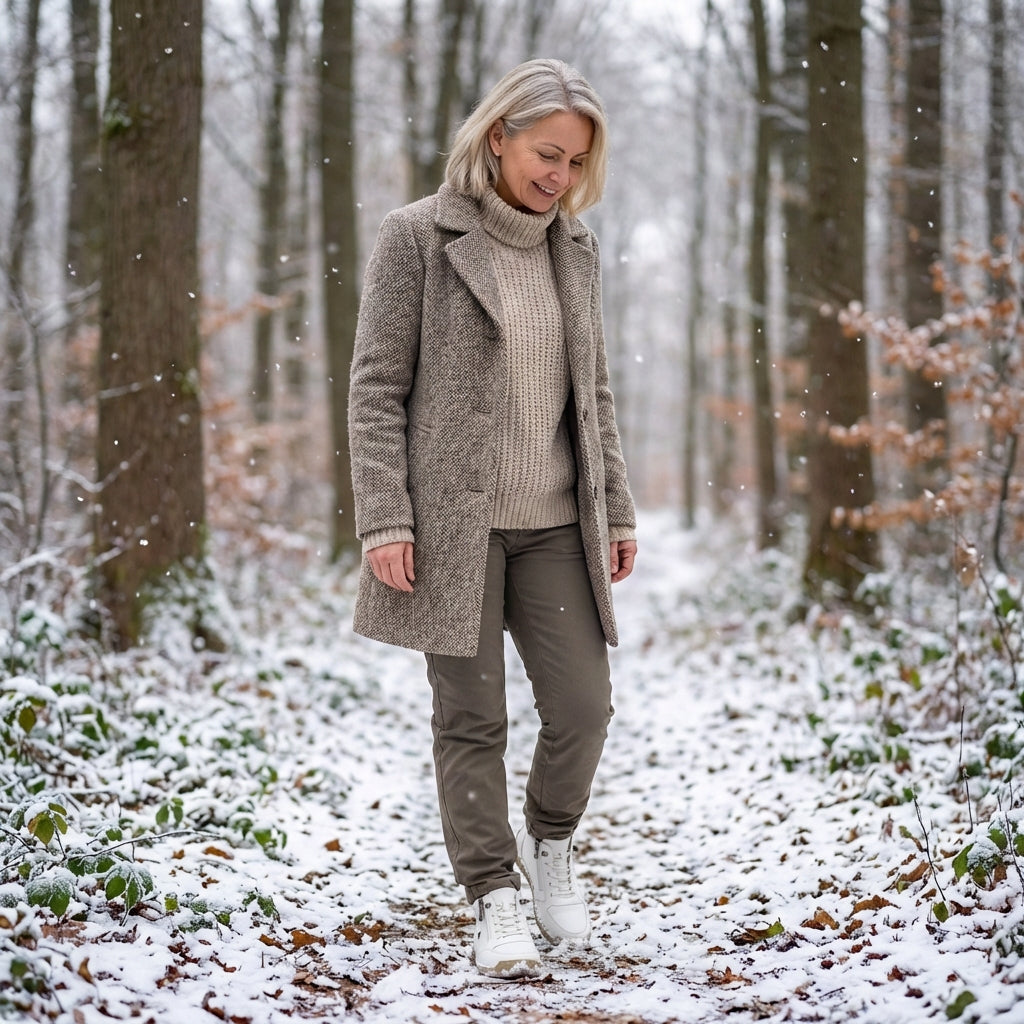 Mila | Zapatillas Ortopédicas con Cremallera