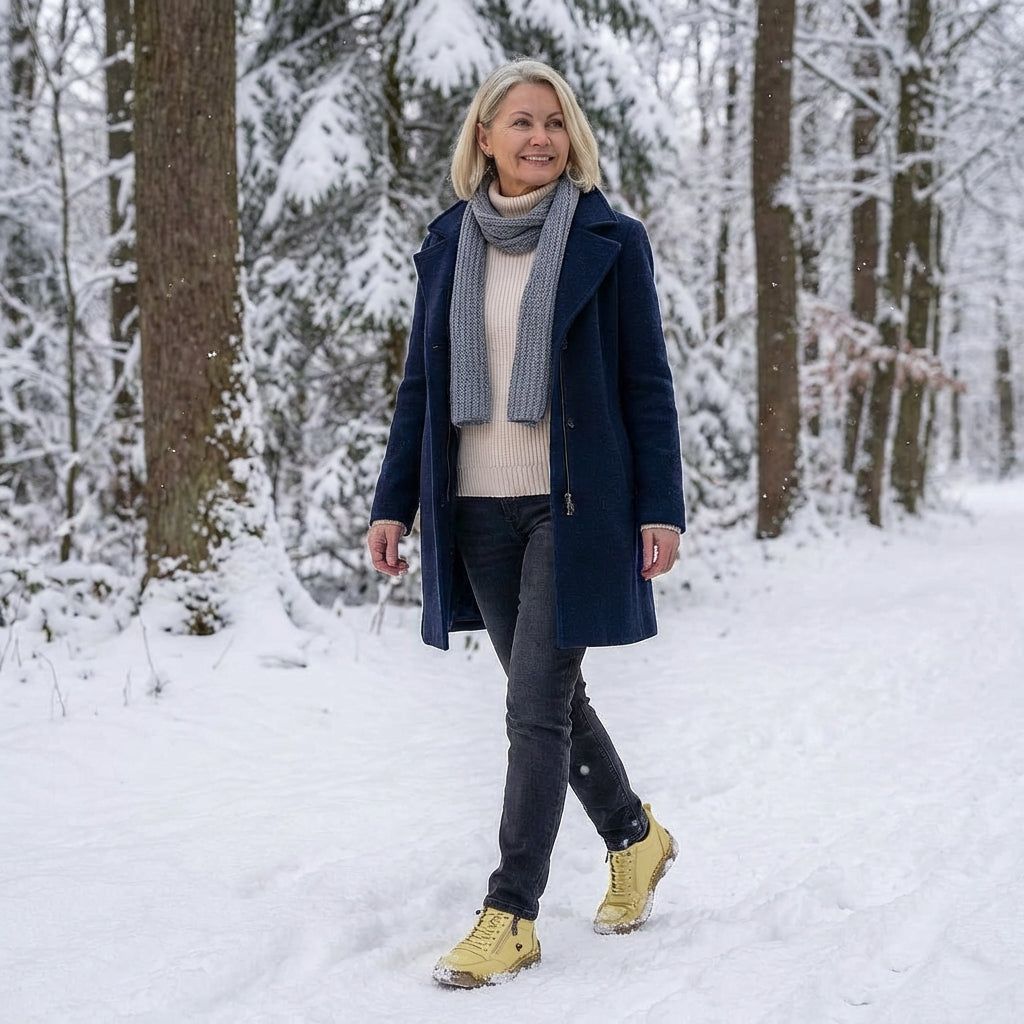 Mila | Zapatillas Ortopédicas con Cremallera