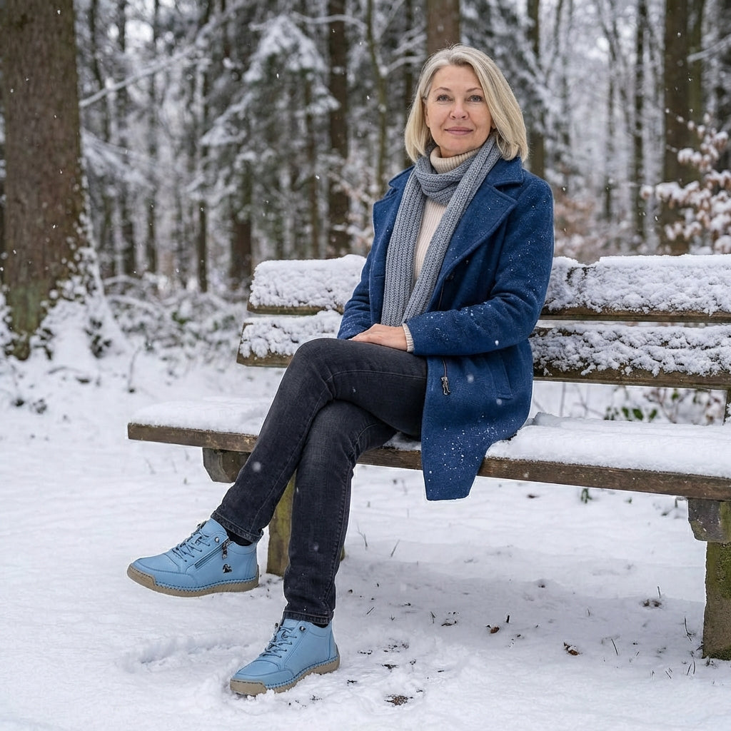 Mila | Zapatillas Ortopédicas con Cremallera