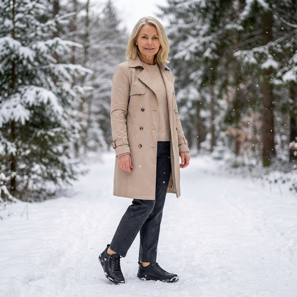 Mila | Zapatillas Ortopédicas con Cremallera