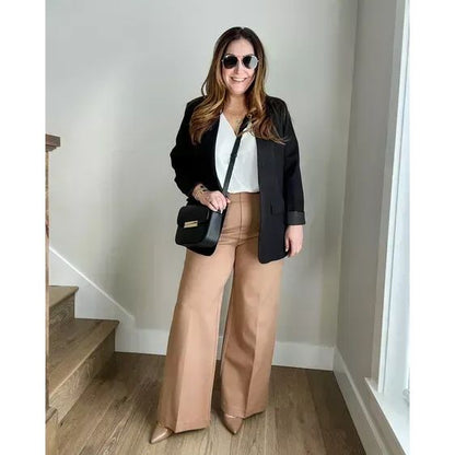 Chloe | Pantalones Marineros de Talle Alto