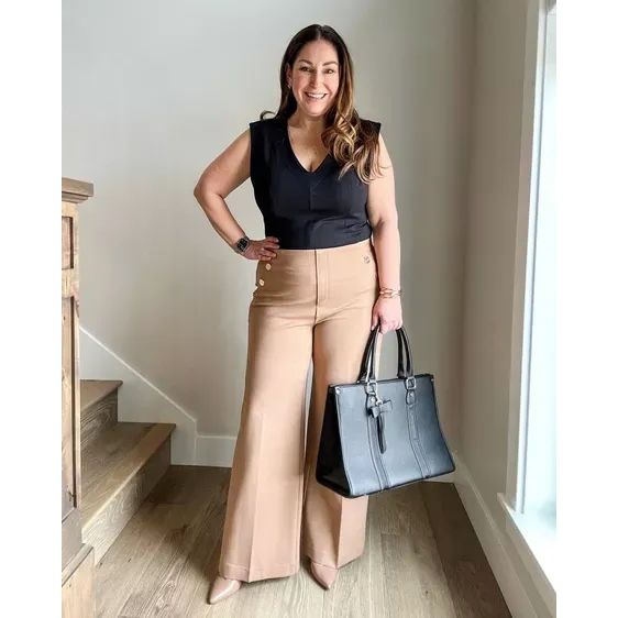 Chloe | Pantalones Marineros de Talle Alto