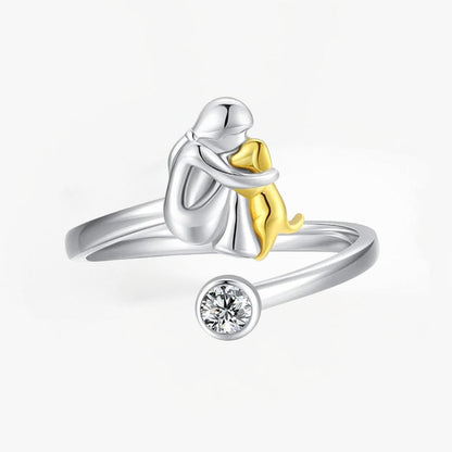 Rose | Anillo con Icono de Perro