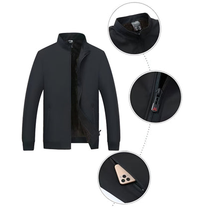 Nicolas | Chaqueta Térmica Impermeable con Forro Polar