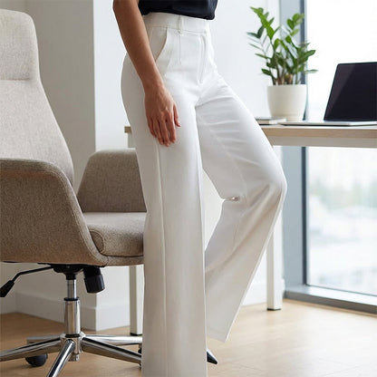 Marisa | Pantalones de Vestir de Talle Alto