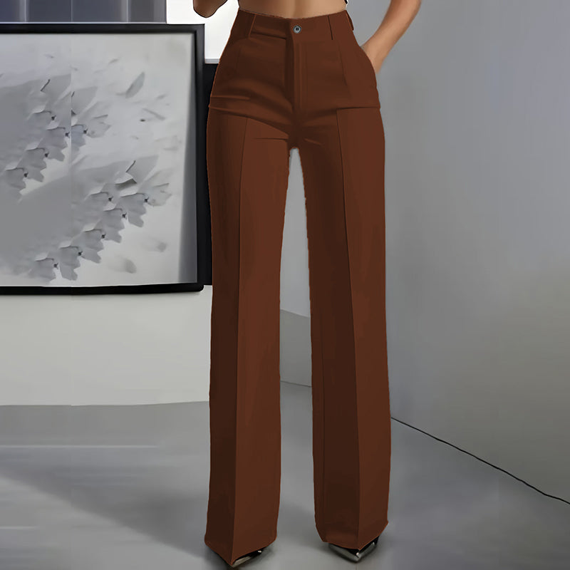 Marisa | Pantalones de Vestir de Talle Alto