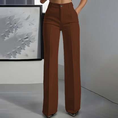 Marisa | Pantalones de Vestir de Talle Alto