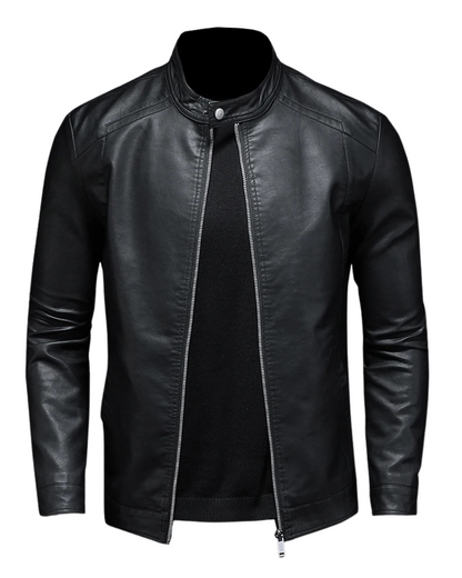 Ale | Chaqueta Cuero Clásica
