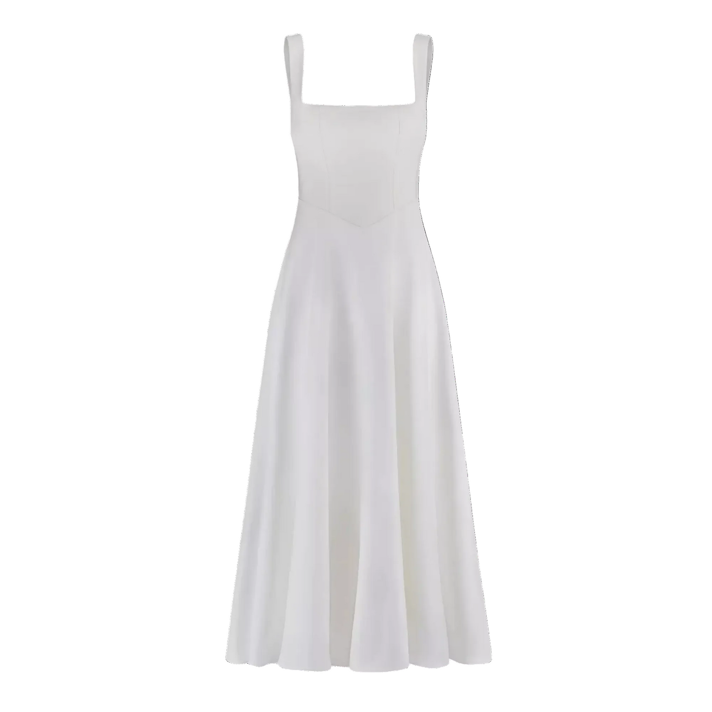 Jazmín | Vestido Midi de Corte Estructural