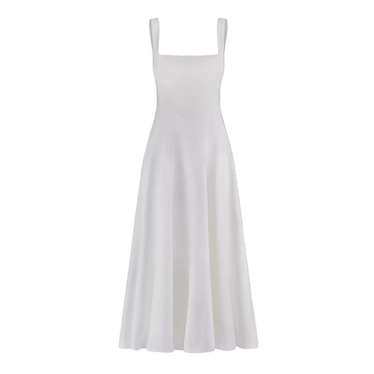 Jazmín | Vestido Midi de Corte Estructural