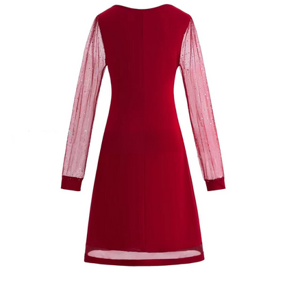 Lila | Vestido Mangas de Encaje